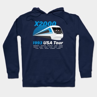 X2000 - 1993 USA Tour T-Shirt Hoodie